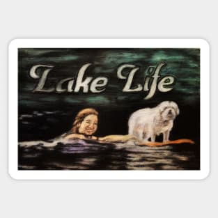 Lake Life Fur-ever Sticker